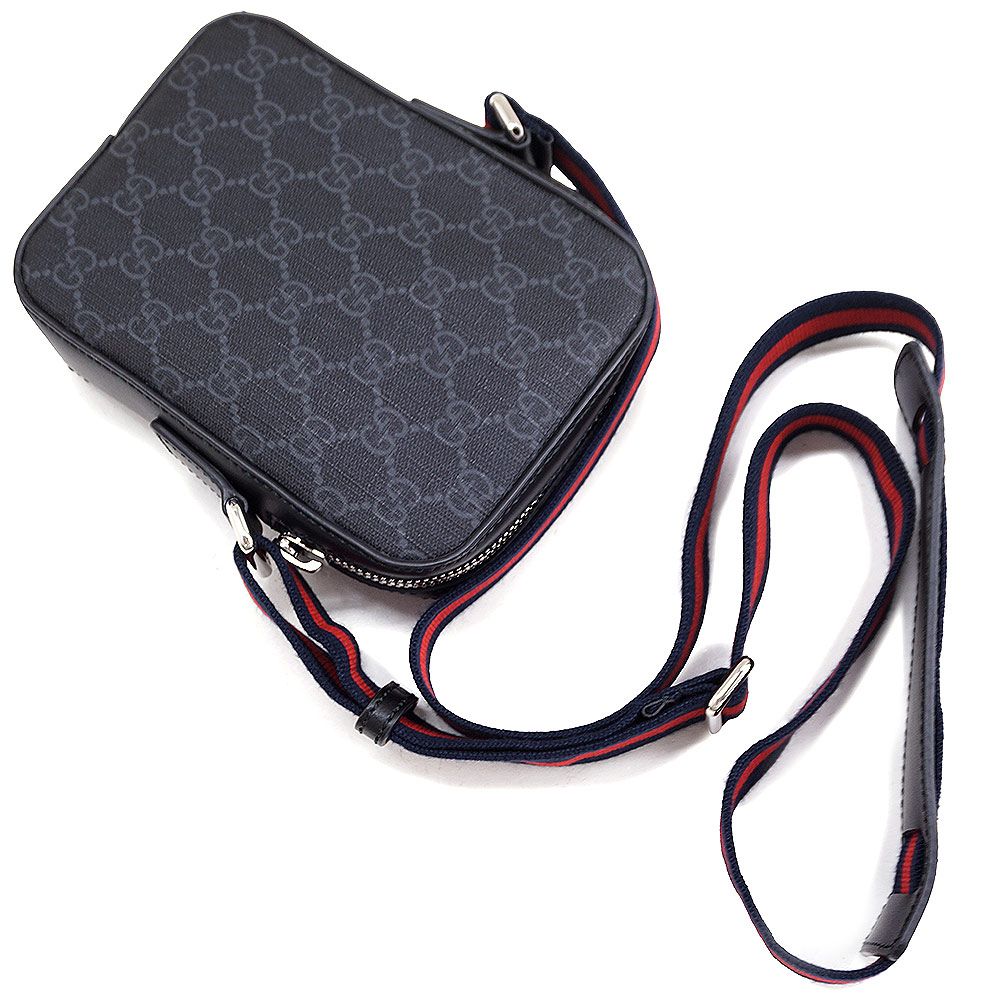 グッチ GG メッセンジャー ショルダーバッグ 斜め掛け GGスプリーム