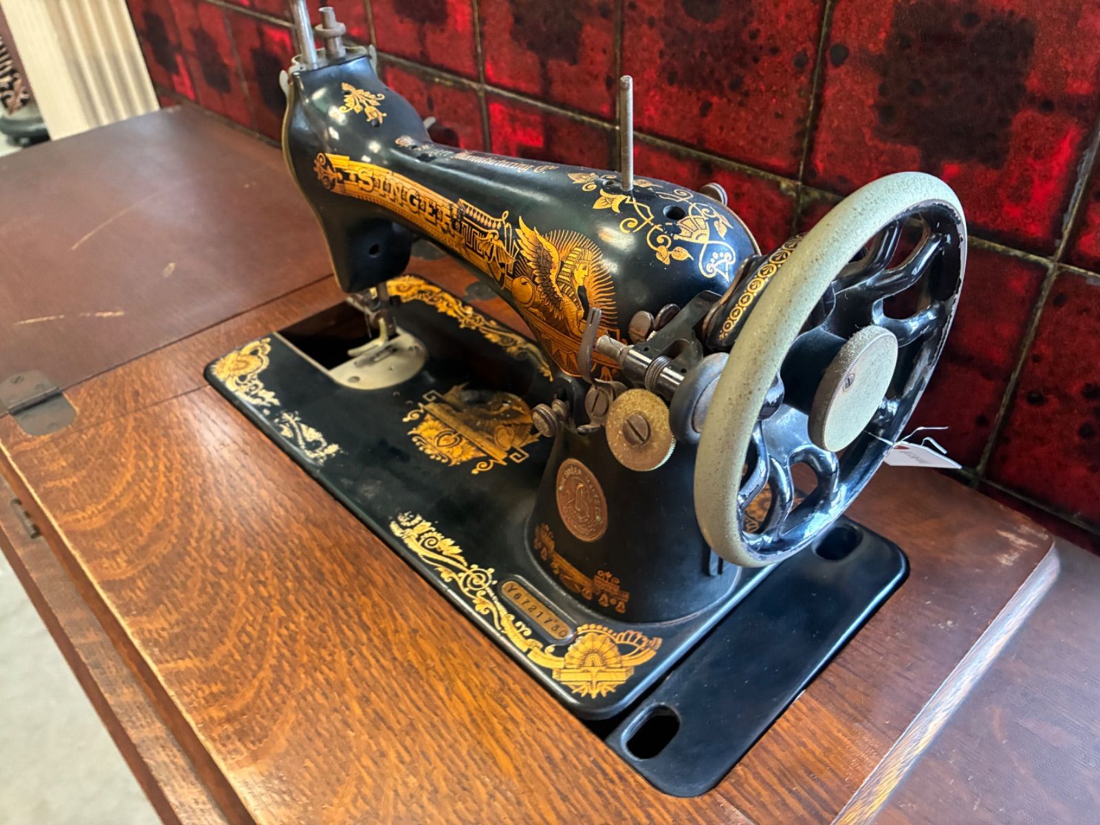 アンティーク レトロ SINGER ミシン台 インテリア USTAUSTRALIA_COM_AU