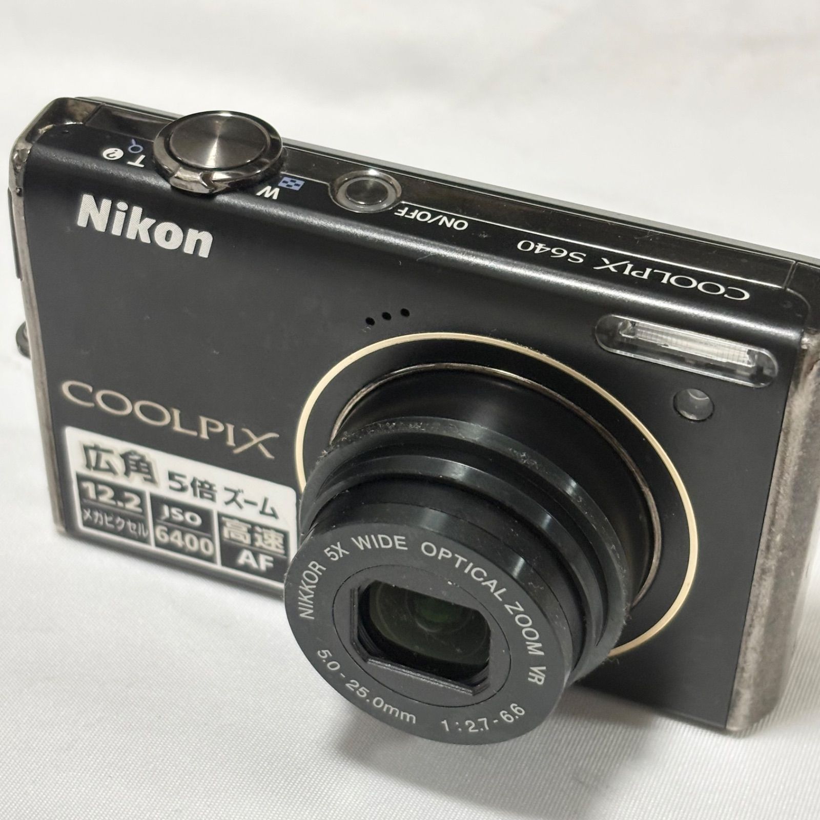 送料無料】Nikon/ニコン/COOLPIX/クールピクス/S640/ブラック 