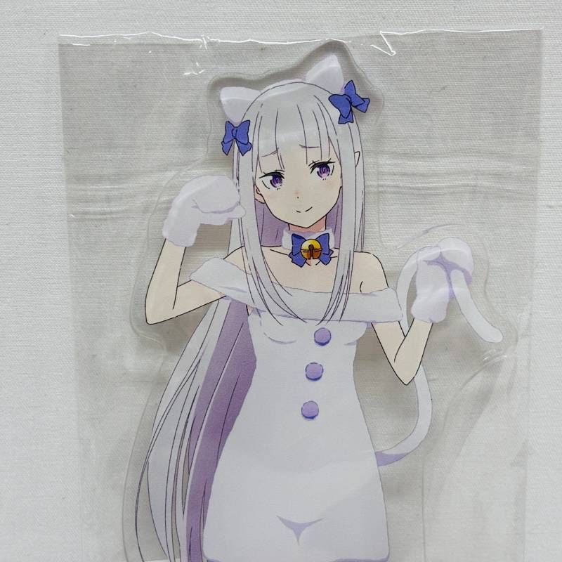 リゼロ C104 アクリルスタンド 2点 セット ふわふわどうぶつコス Ver