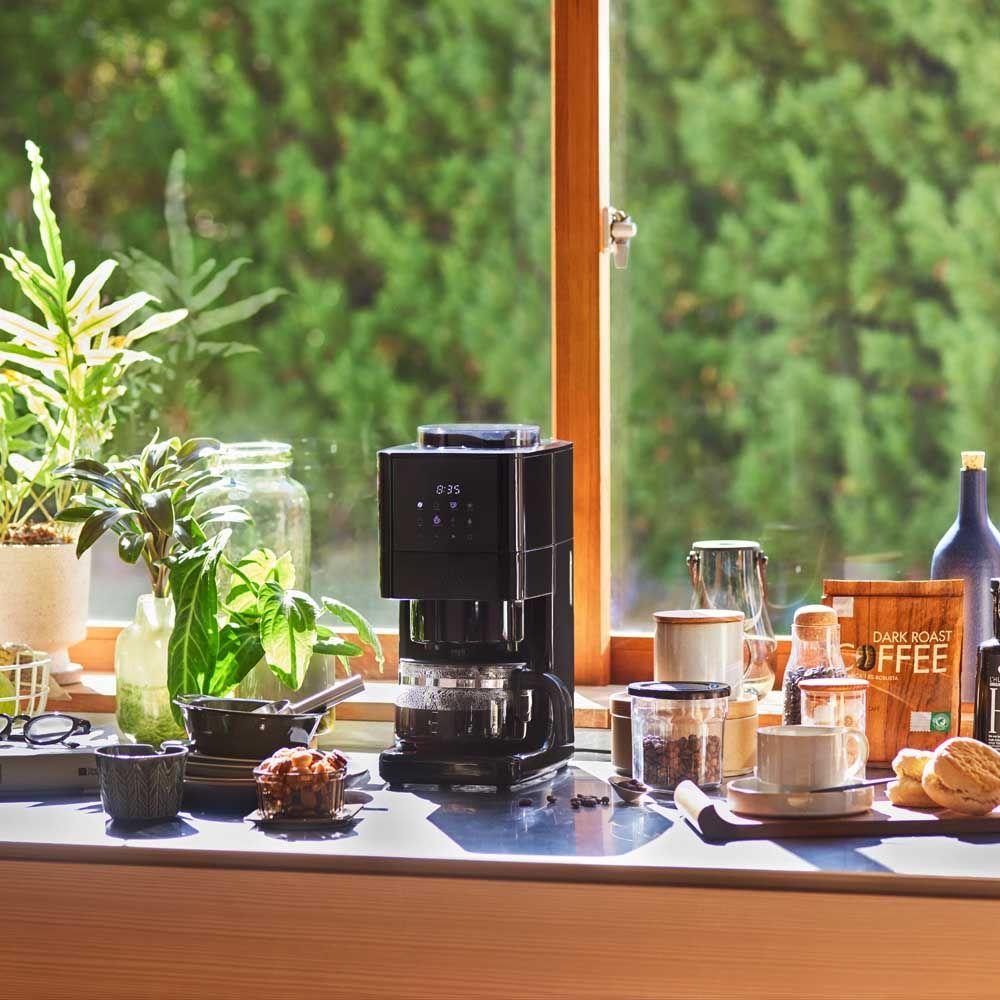 BRUNO ブルーノ コーン式 ミル付き全自動 コーヒーメーカー