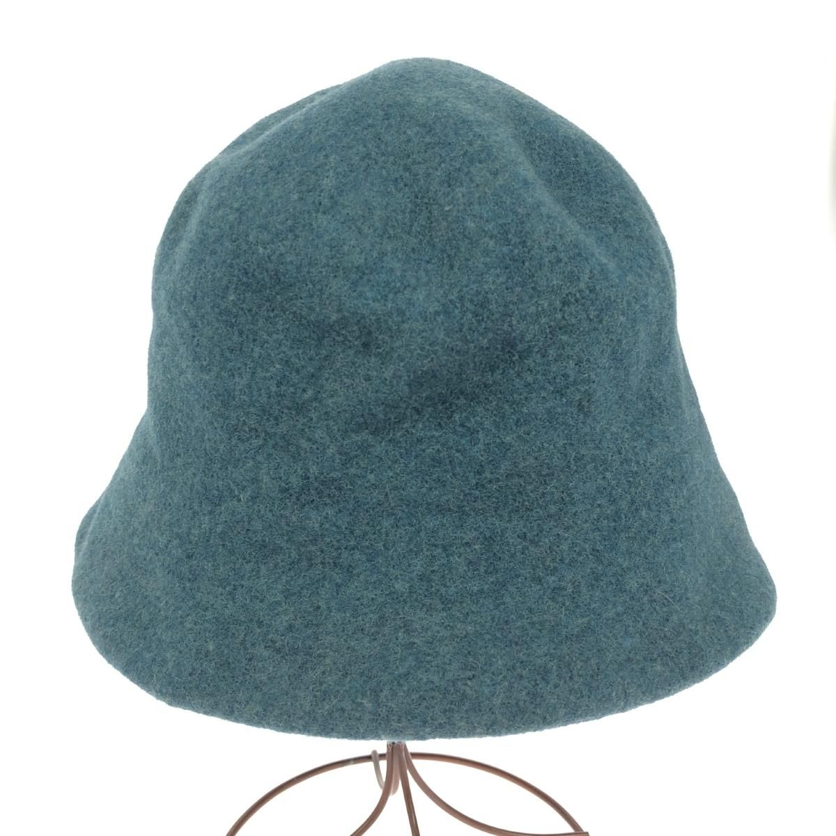 【極美品☆鮮やかブルー☆】ヴィヴィアンウエストウッド オーブ刺繍 キャップ Vivienne Westwood ヴィヴィアンウエストウッド 帽子 M ブルー 毛100