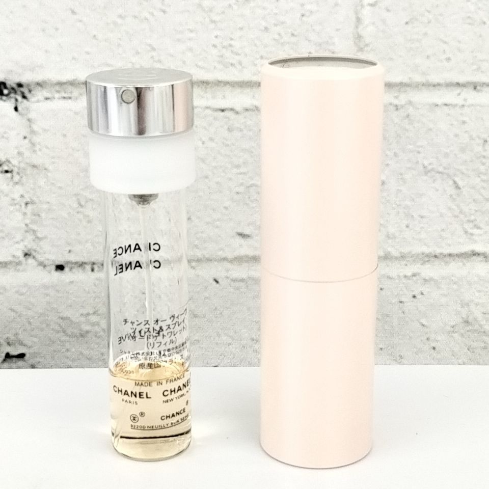 【りぃ】CHANEL CHANCE EAU VIVE 詰め替え2本セット チャンス オー タンドゥル オードゥ トワレット<br