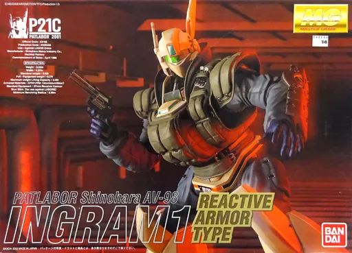 中古】プラモデル 1/35 MG 警視庁特車二課 第2小隊所属 パトレイバー
