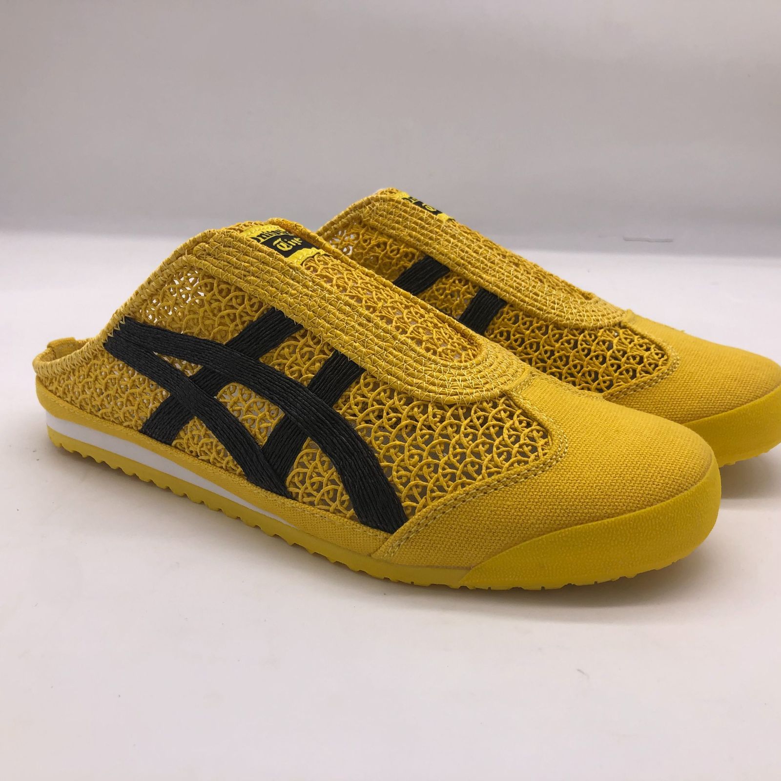 イエロー　ファイヤーミュールL Onitsuka Tiger オニツカタイガー ミュール MEXICO 66