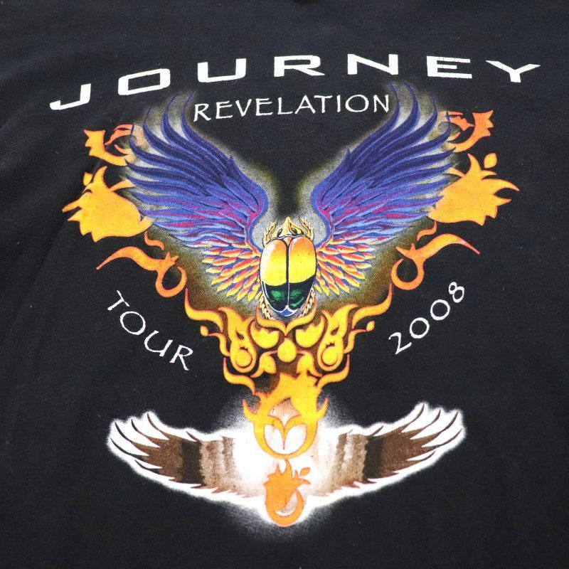00s ジャーニー JOURNEY Anvil REVELATION ツアー バンドＴシャツ メンズ 表記Sサイズ