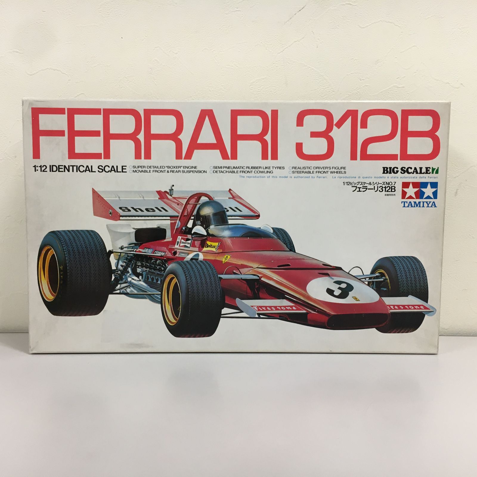 未組み立て 一部ランナー外れあり 1/12 フェラーリ 312 T4 162P-echelle 1⁄