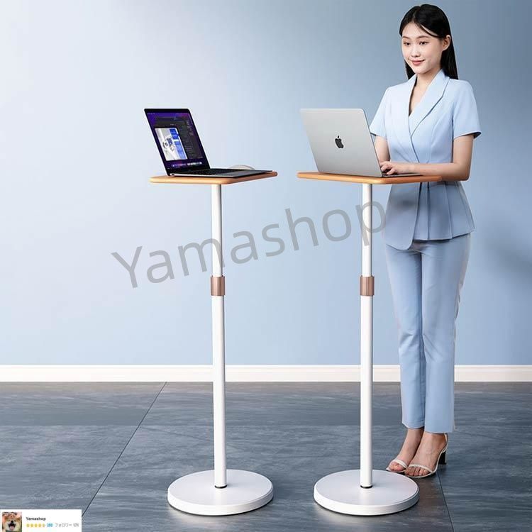 スタンディングデスク 昇降式テーブル 昇降デスク パソコン おしゃれ コンパクト 昇降式サイドテーブル テーブル 机 プロジェクター台 プロジェクター