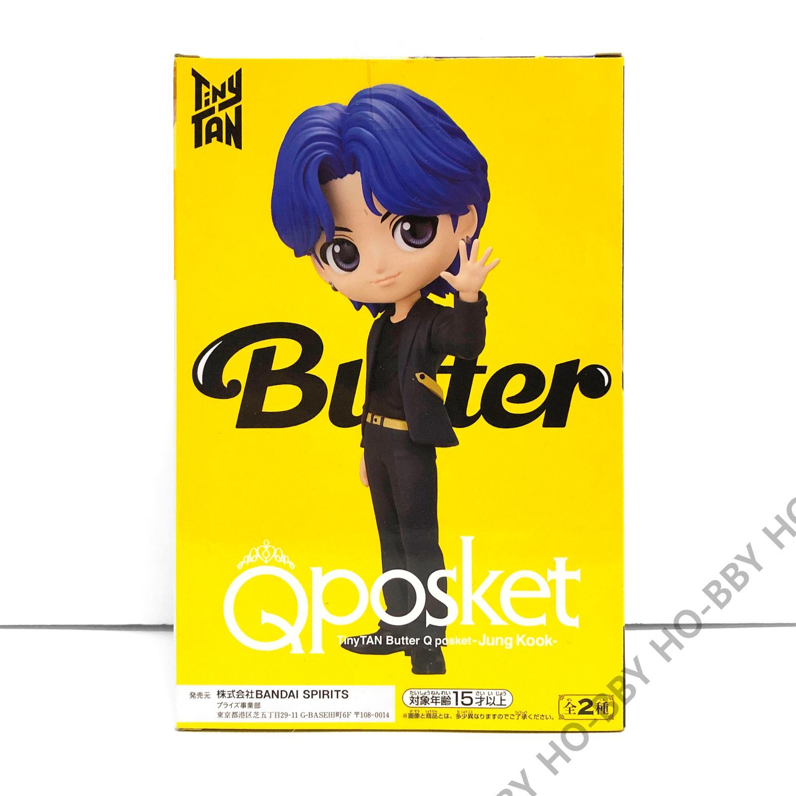 新品未開封 TinyTAN Butter Q posket jung Kook Qposket フィギュア