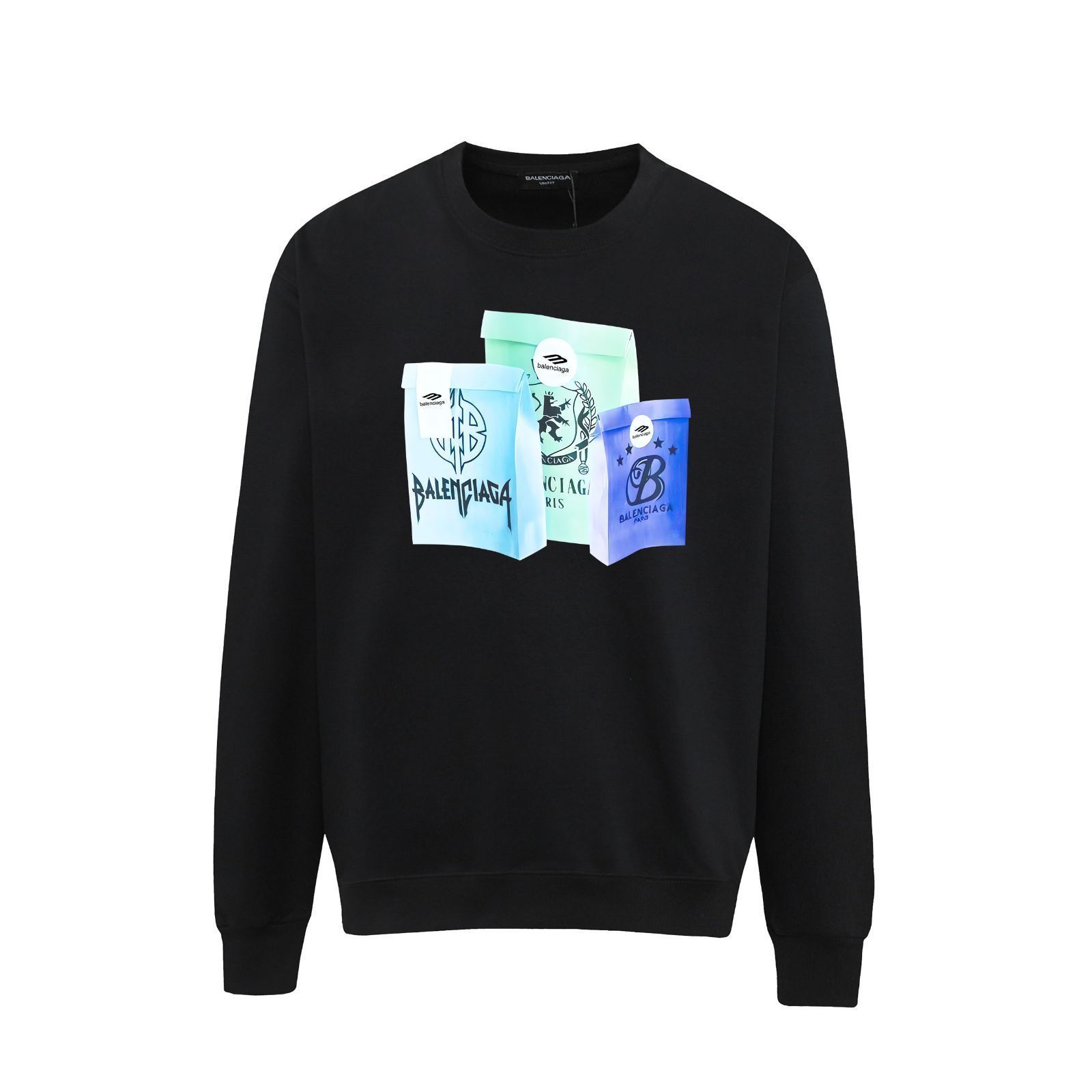 Balenciaga パリセーガ ロゴプリント スウェットシャツ [本日