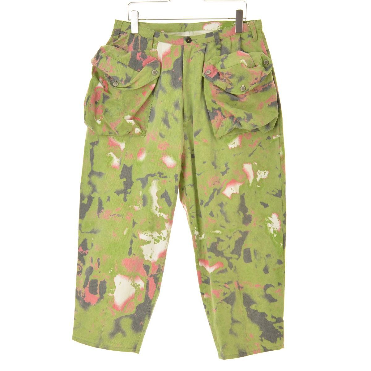 Gurank】23021CM Fatigue balloon pants CMコットンパンツ