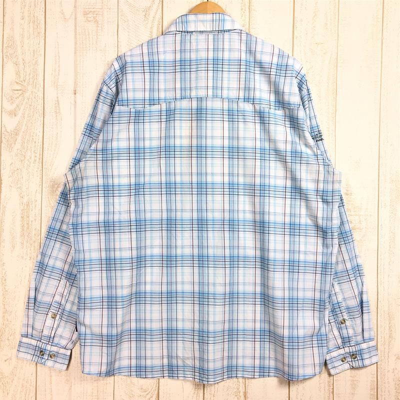 MENs XL パタゴニア ロングスリーブ サンストレッチ シャツ Long