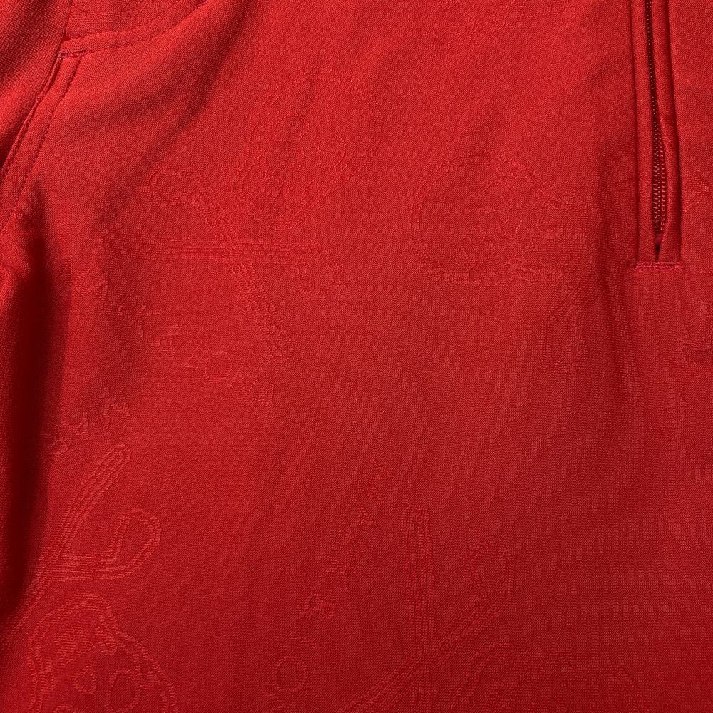 サイズ：38 MARK&LONA マークアンドロナ ストレッチパンツ レッド系