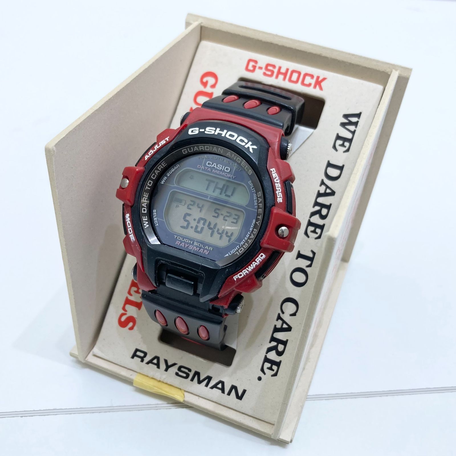 CASIO G-SHOCK ガーディアンエンジェルス コラボモデル DW-9300GA 1583 レッド/ブラック