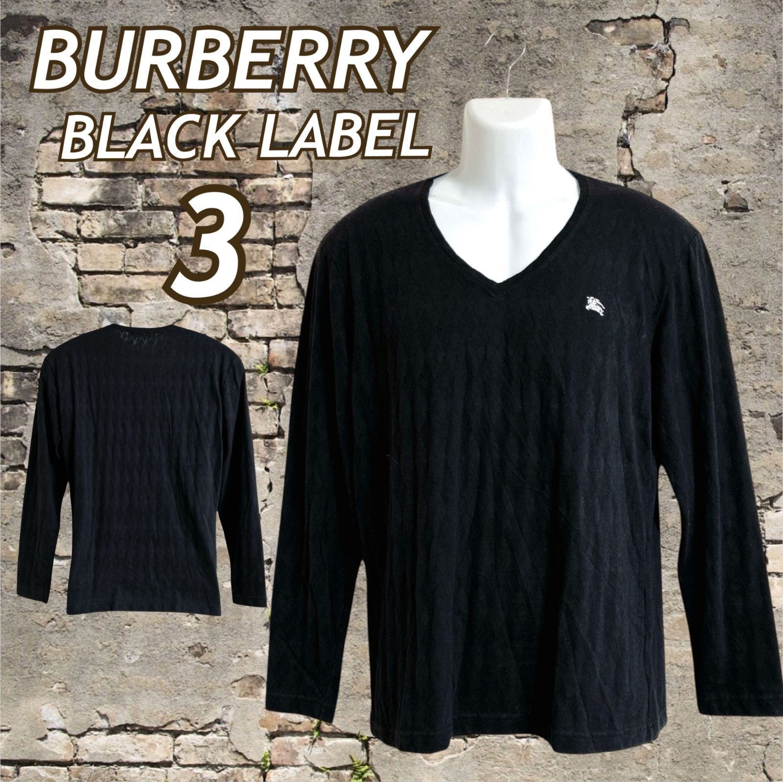 BURBERRY BLACK LABEL バーバリー ブラックレーベル メンズ 長袖 