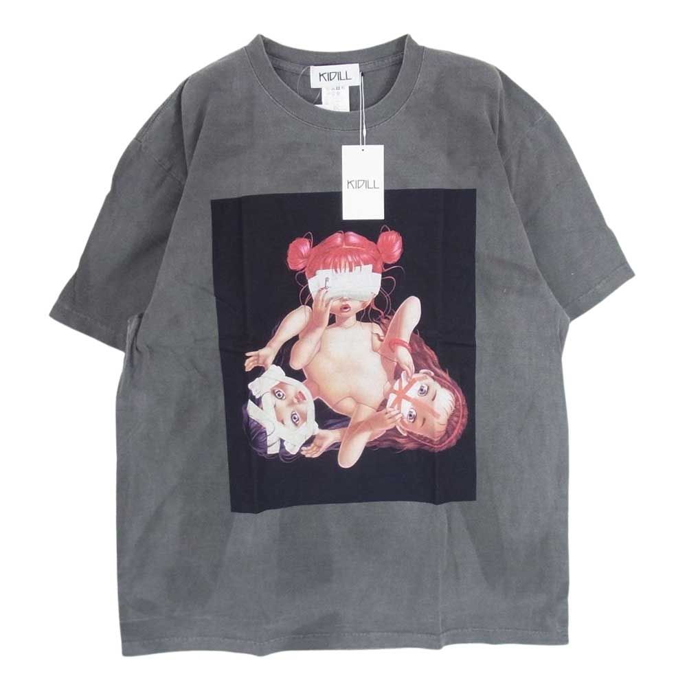 KIDILL キディル　Tシャツ22SS KL591 EVIL Artwork キディル KIDILL 22SS KL591 EVIL Artwork by TREVOR BROWN プリント T