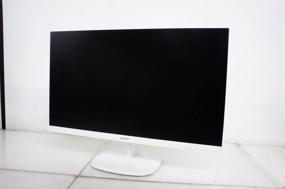 【】【訳あり】 Philipsフィリップス 27型ワイド液晶ディスプレイ 273V7QDAW/11 ホワイト 液晶モニター