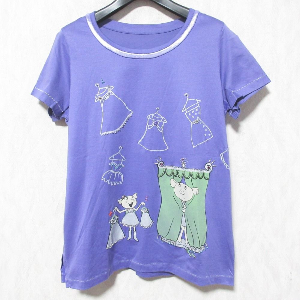 美品 OLLEBOREBLA オレボレブラ アルベロベロ ぶたさん ビジュー
