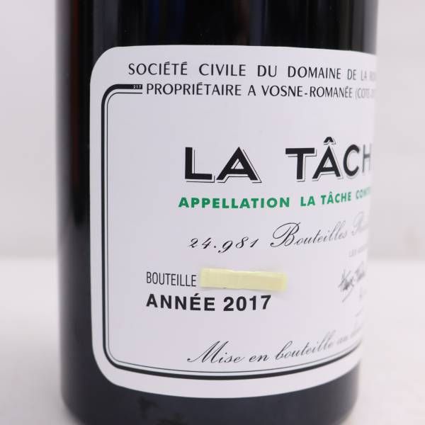 DRC LA TACHE ラ・ターシュ 2017 750ml セラー保管 - www ...