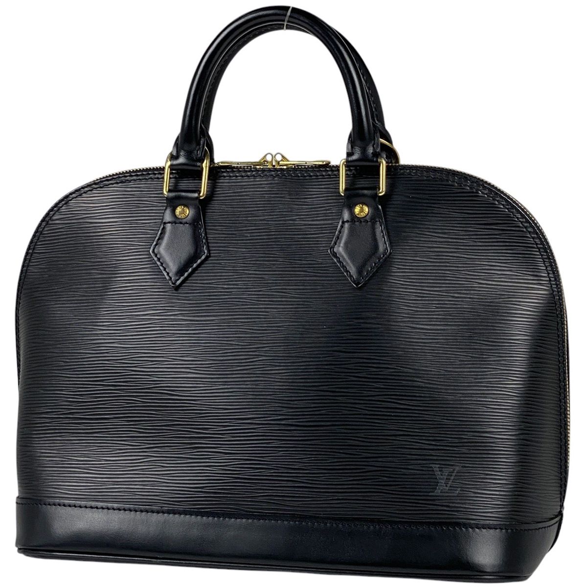 ルイ ヴィトン Louis Vuitton アルマ 手提げ ハンドバッグ エピ ノワール ブラック M52142 レディース