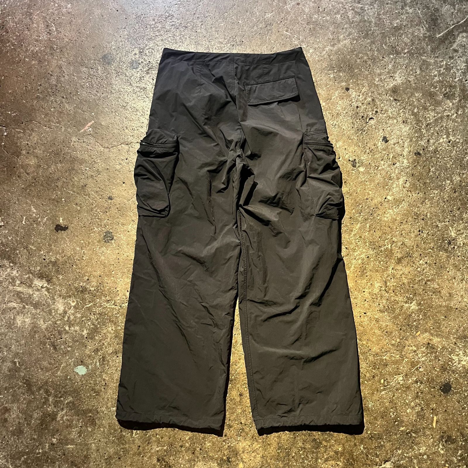 Edition BLACK 25ss TECHNO VINTAGE PANTS M エディションブラック 