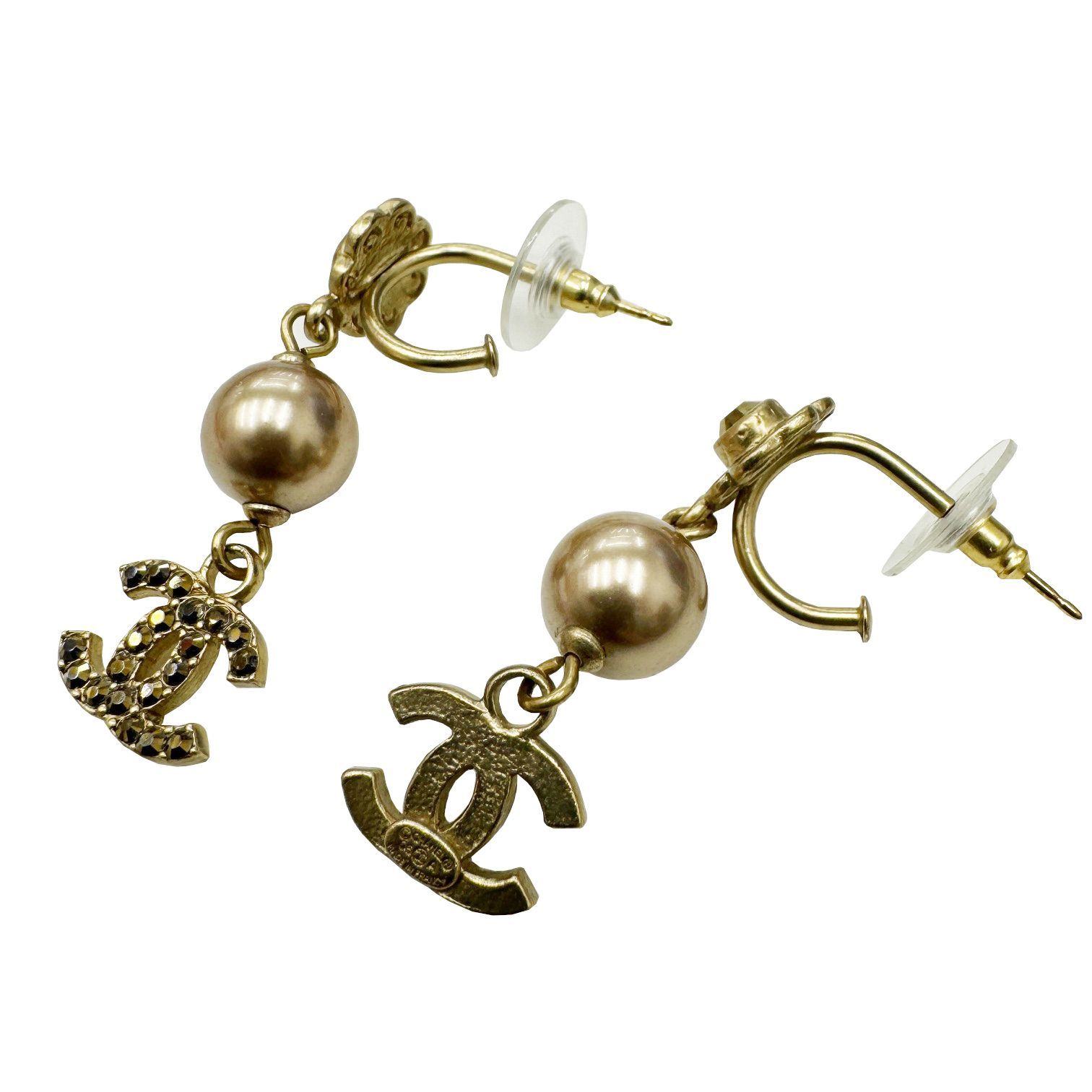 CHANEL パール　ピアス　ラインストーン シャネル CHANEL ラインストーン パール ピアスの買取実績 | 買取専門店