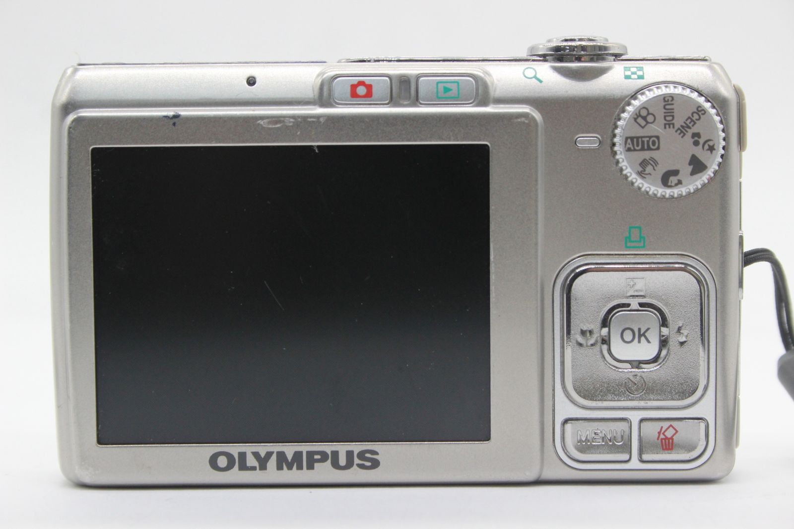 オリンパス 【返品保証】 オリンパス Olympus FE-230 AF 3x バッテリー付き コンパクトデジタルカメラ s7596