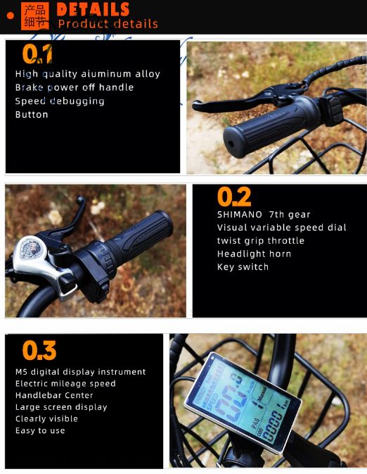 20インチ電動自転車 48V