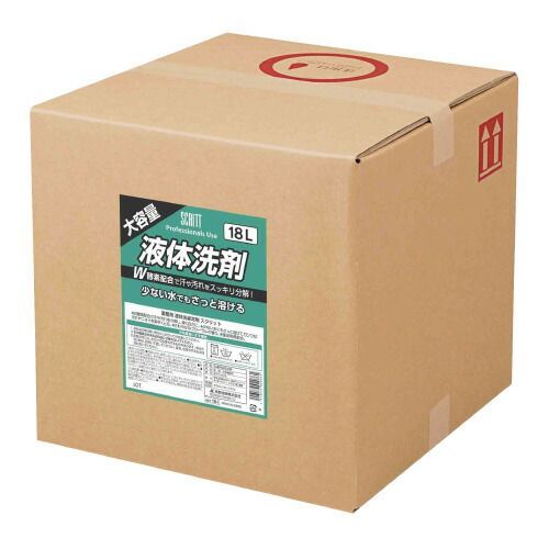 スクリット 業務用液体洗剤 １８Ｌ 5117 熊野油脂