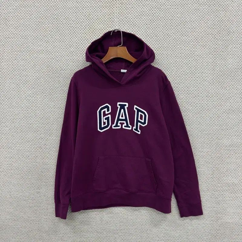 GAP(ギャップ) GAP ビッグロゴ 裏起毛 フード付きTシャツ 100 S06846