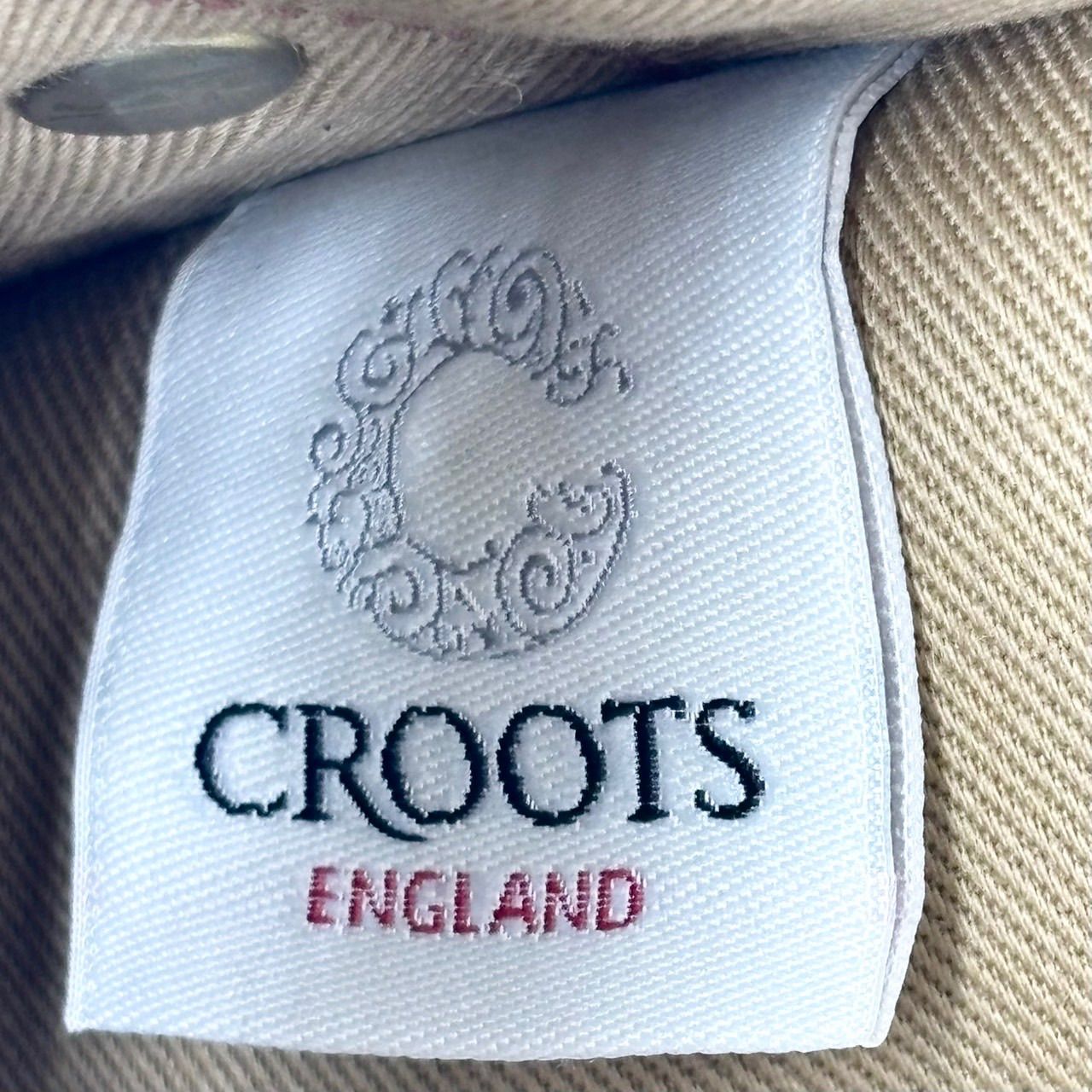 CROOTS ENGLAND ハンティング バッグ カーキ ショルダー M 新品 CROOTS 