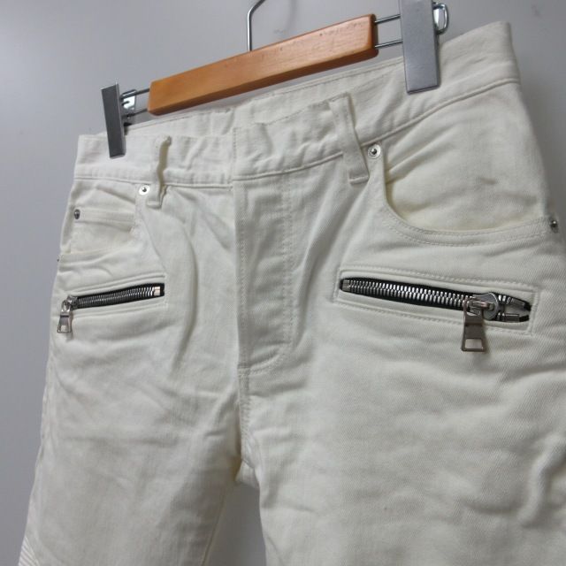 バルマン BALMAIN バイカーデニムパンツ ジーンズ W8H9130T022 