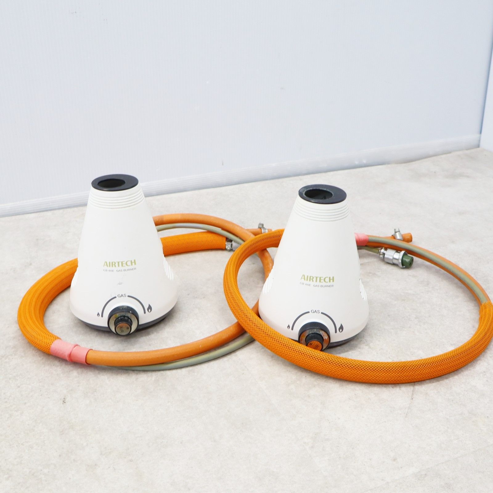 ◇ ｜2個 まとめ AIRTECH 卓上用 ガスバーナー｜京都ガス器具 GB