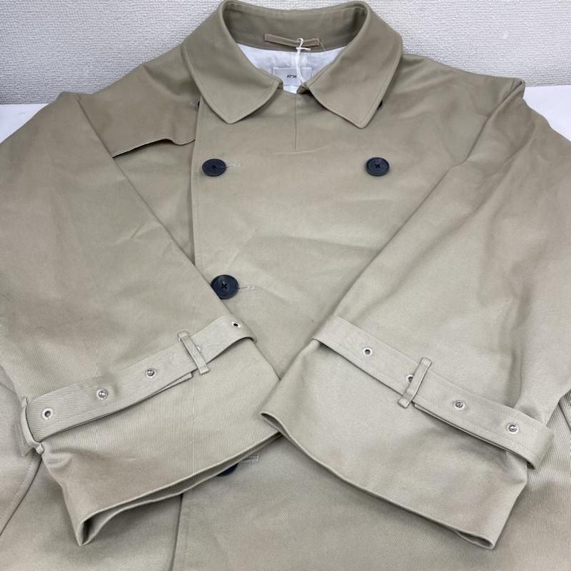 ATON エイトン コート トレンチコート WESTPOINT OVERSIZED TRENCH