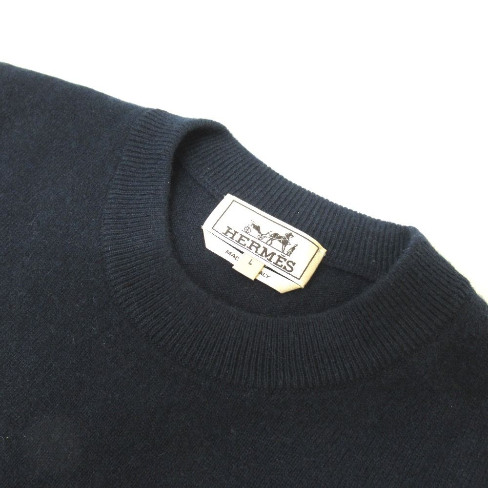 TjTh579241 エルメス HERMES メンズ ラウンドネック セーター カシミヤ