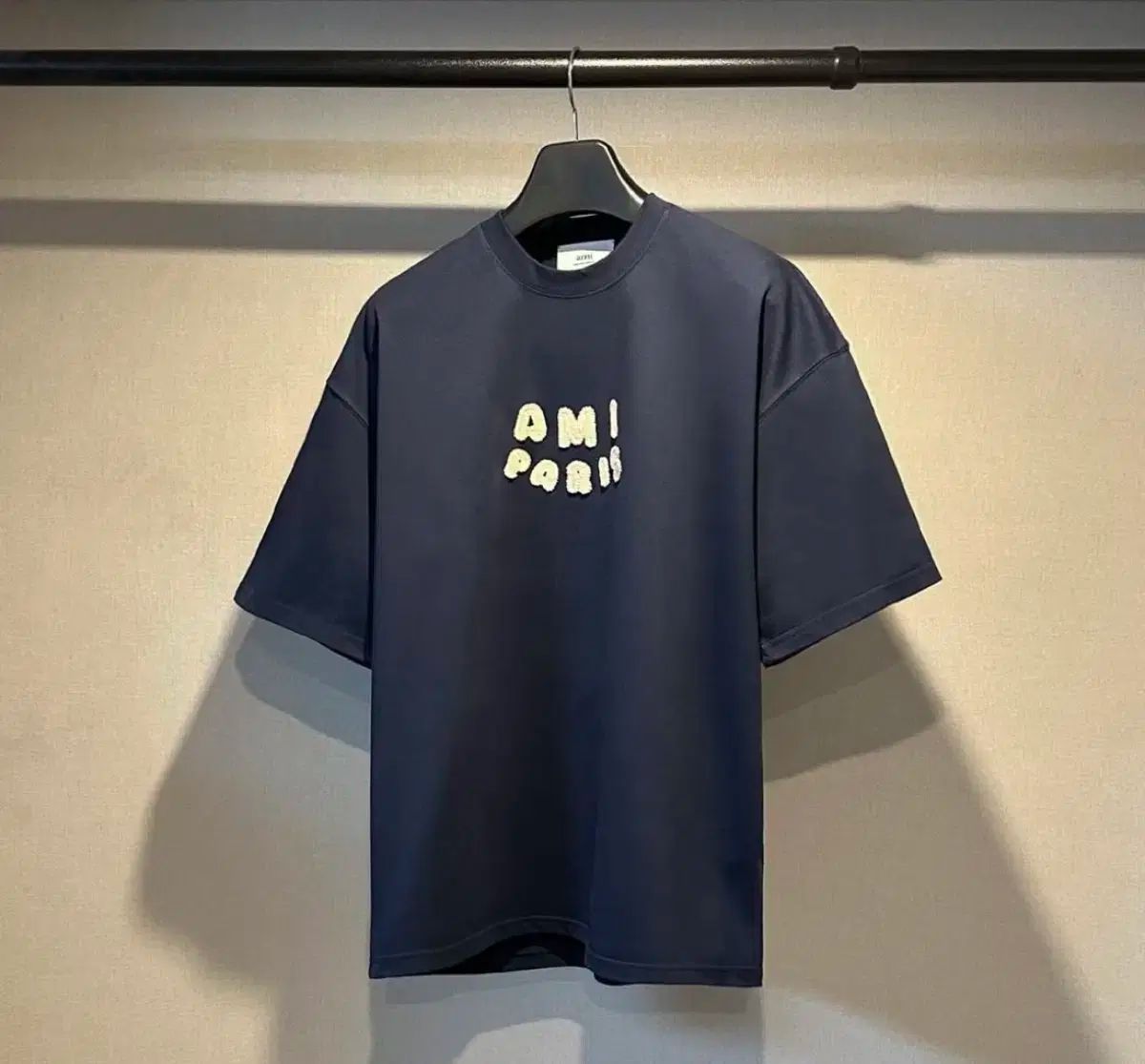 【ヨッピー】Ami paris ネイビー 半袖Tシャツ 楽天市場】【7/28-9:59迄10％OFFクーポン対象】ami paris