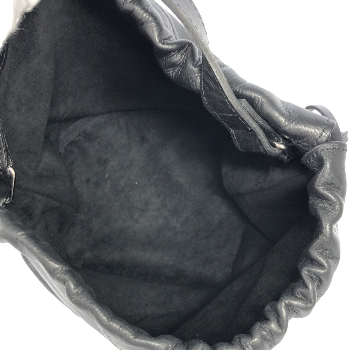 1piu1uguale3 ウノピゥウノウグァーレトレ 23SS DRAWSTRING BAG