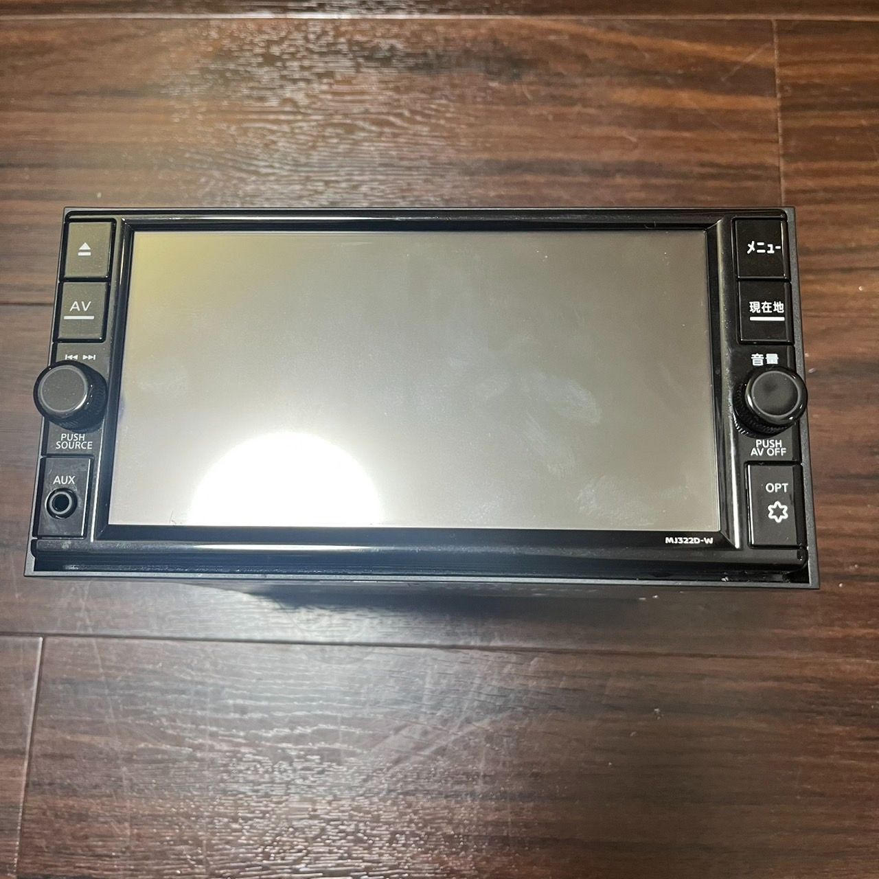 ナビ 日産純正ナビ MJ323D-W 動作未確認 日産オリジナル