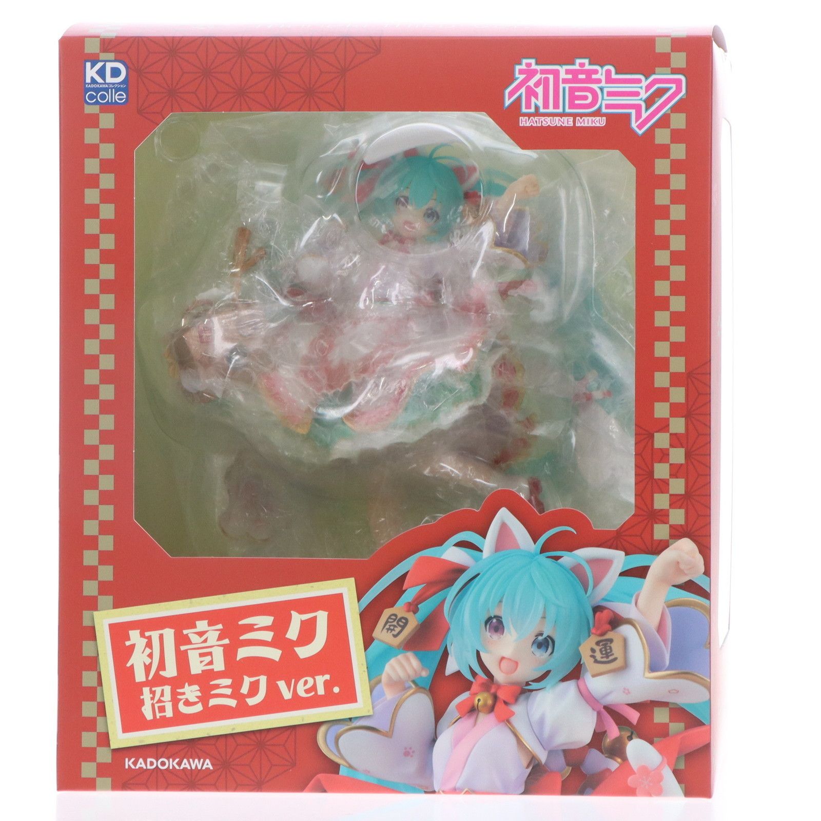 初音ミク 招きミクver. ＫＡＤＯＫＡＷＡ　1/7スケールフィギュア 初音ミク 招きミクver.