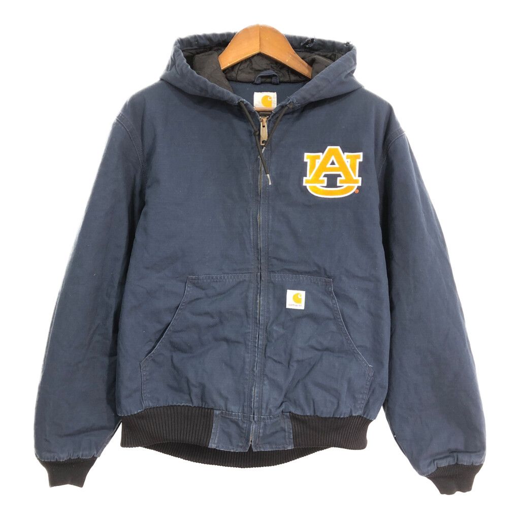 Carhartt カーハート アクティブジャケット ワークジャケット カレッジ ネイビー (メンズ L) 中古 古着 S8027