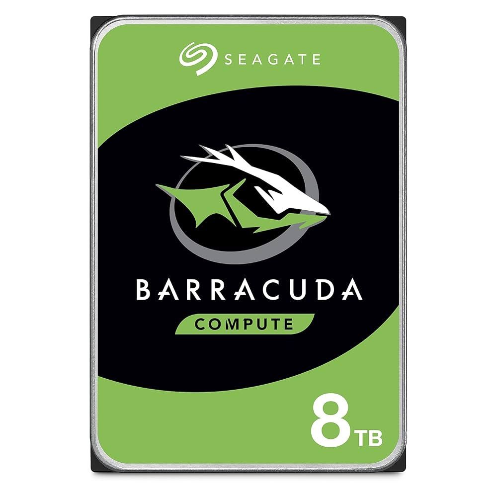 WJ16 Seagate BarraCuda 3.5インチ 8TB 内蔵 ハードディスク HDD PC