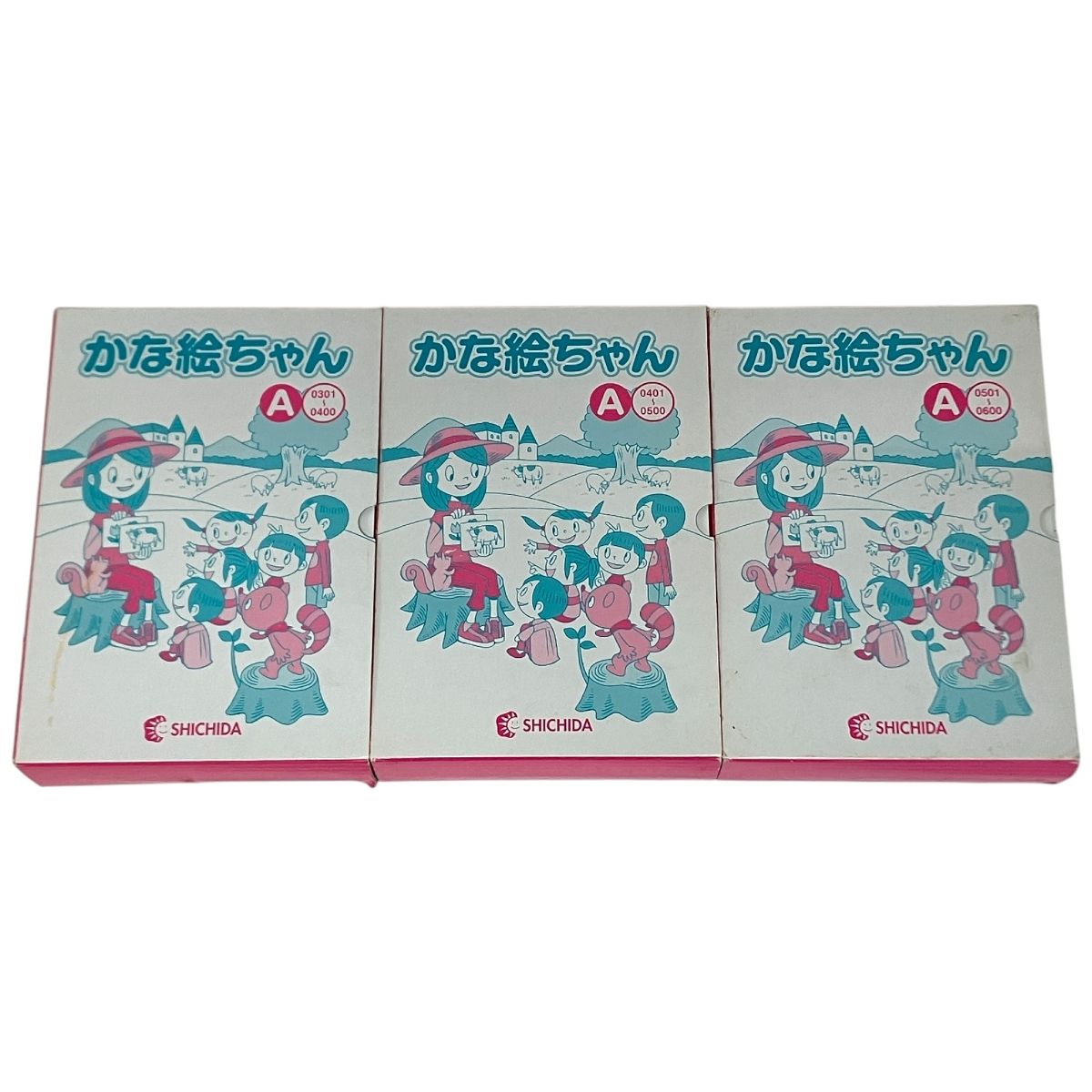 【一部未使用】しちだ式　かな絵ちゃん A フラッシュカード Amazon.co.jp: 語彙力・記憶力を育てる「フラッシュカードかな絵