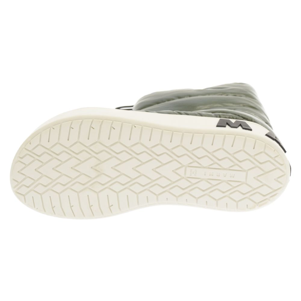 MARNI (マルニ) Padded Nylon Bootie パデッドナイロンブーツ スノー