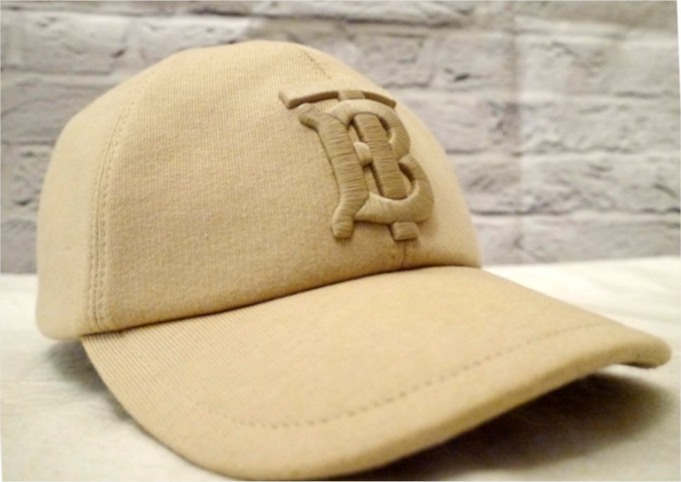 2021SS/4.8万◇BURBERRY バーバリー TB モノグラム キャップ