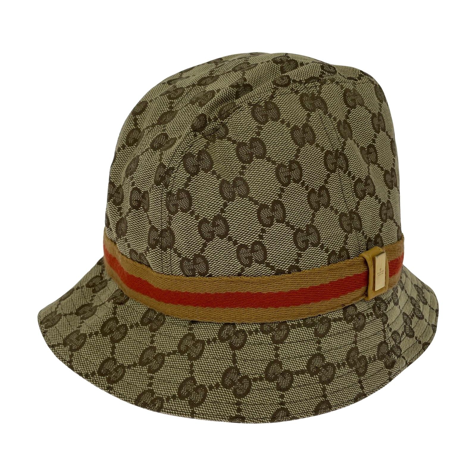 【新品】【未使用】GUCCI グッチ　バケットハット XXL GGロゴ GUCCI - 新品同様 グッチ バケットハット リバーシブル バケハ