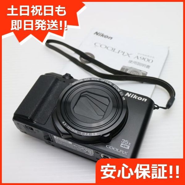 COOLPIX A900 ブラック コンデジ Nikon 本体 土日祝発送OK 03000