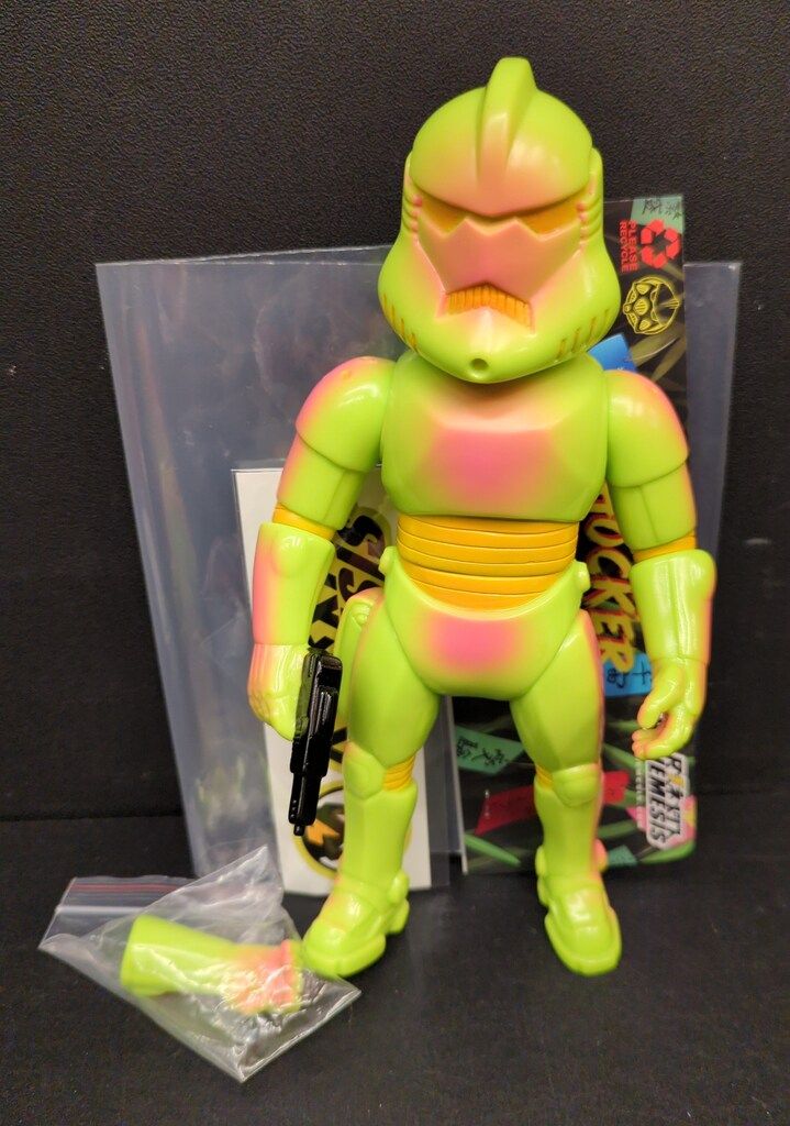 RX-NEMESIS SUCKADELIC ネオンショッカー 黄緑成型/ピンク塗装 - メルカリ