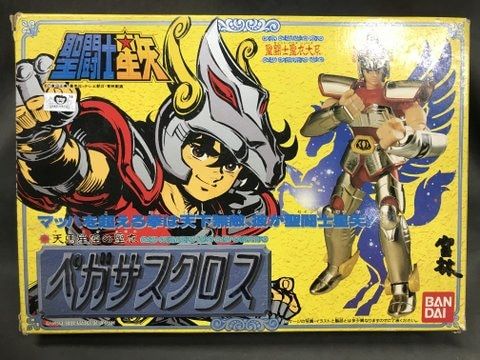 バンダイ 青銅聖衣/聖闘士聖衣大系 車田正美 ペガサスクロス (初期青銅聖衣) 後期イラスト箱