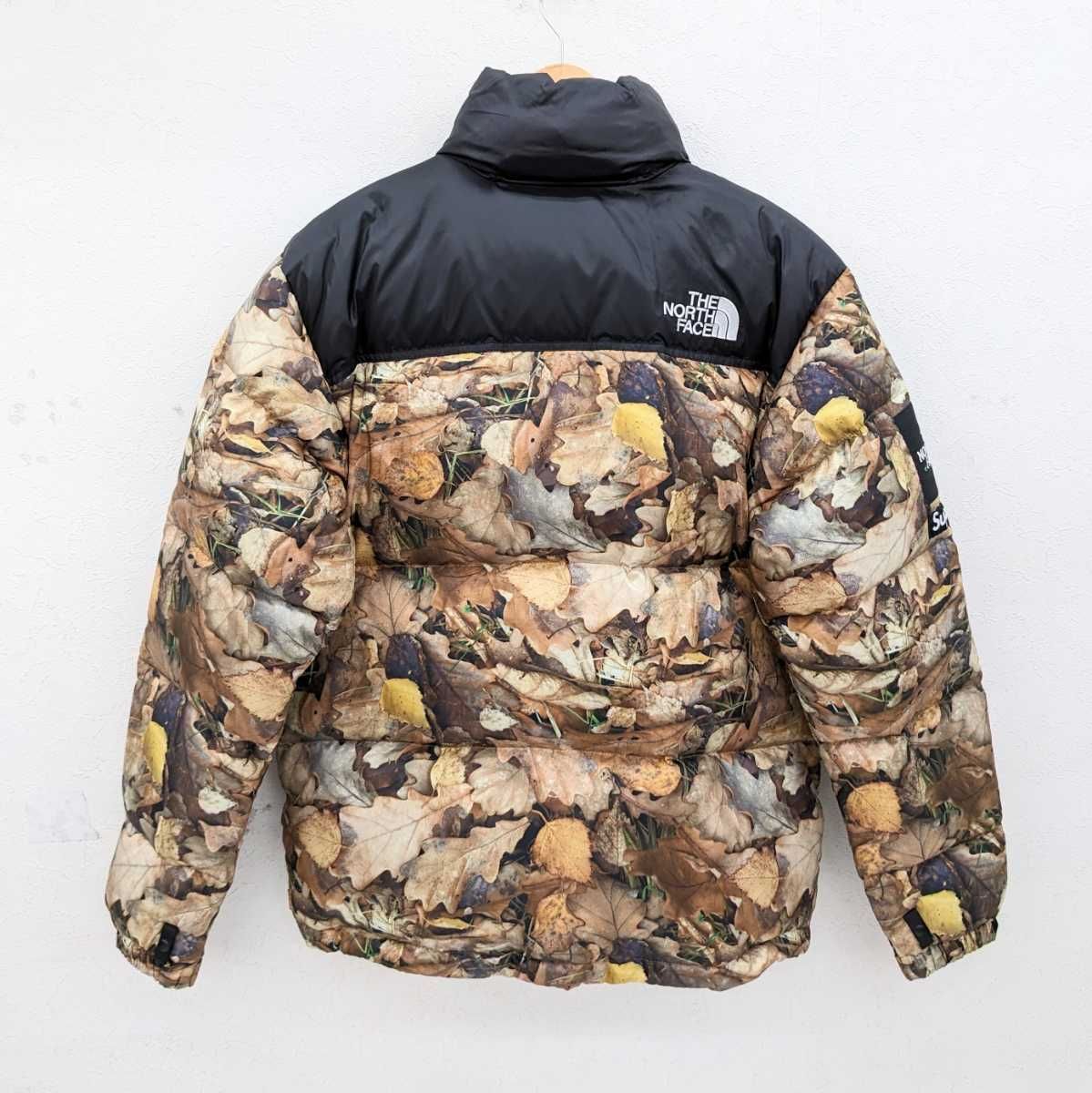 16AW Supreme × THE NORTH FACE Leaves Nuptse Jacket シュプリーム ...