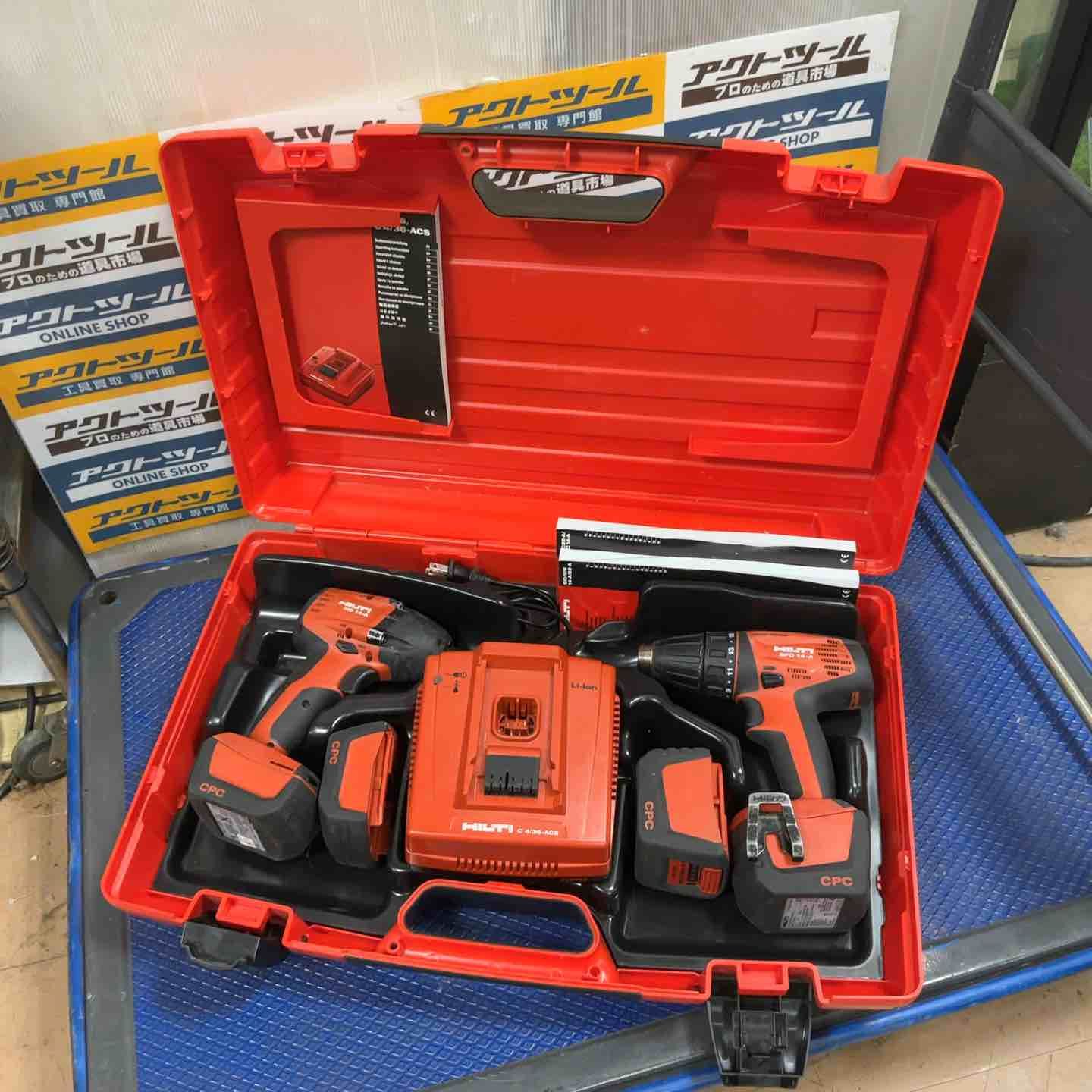 HILTI ヒルティ インパクトドライバー・ドリルドライバセット SID14-A 